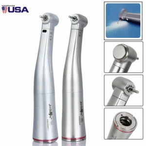 Dental LED 1:5 Increase Handpiece Low Speed Contra Angle fit for Electric Motor - Picture 1 of 18