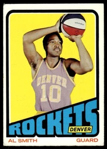 1972-73 Topps Basketball Card Al Smith Denver Rockets #196 - Picture 1 of 2