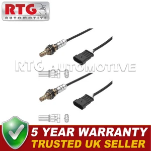 Front + Rear 2x Lambda Oxygen Sensors Fits Punto Grande Punto Stilo MiTo 4 Wire - Picture 1 of 2