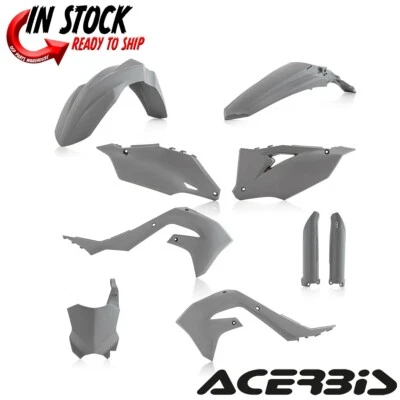 ACERBIS FULL PLASTIC FENDER KIT OEM KAWASAKI 2019-2023 KX450 2021-2023 KX250 - Image 1 of 3