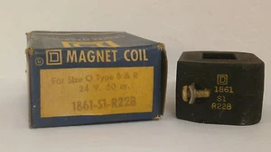 SQUARE D MAGNET COIL 1861-S1-R22B *NEW SURPLUS IN BOX* - Picture 1 of 5