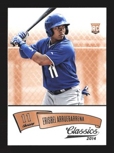 2014 Panini Classics RC #164 Erisbel Arruebarrena    Los Angeles Dodgers
