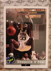 Shaquille O’neal Rookie Card SHAQ 1992 Classic Draft Pick LSU - Picture 1 of 6