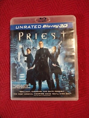 Priest (Blu-ray 3D, 2011, Unrated) Foto 1 de 3