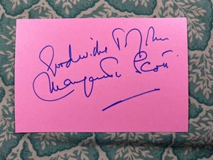 Margaretta Scott - All Creatures Great and Small - Dirty Work - Autographed 1968 - Picture 1 of 2