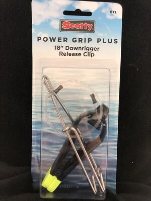 Scotty #1171 Power Grip Plus Line Release 18-Inch Leader w/ Cable Snap - Image 1 of 4