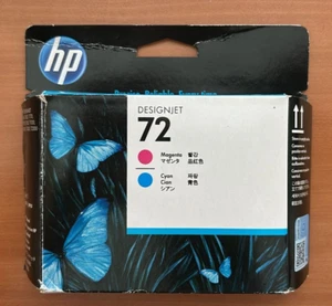 HP 72 C9383A Druckkopf printhead magenta cyan f. DesignJet T610 T620 T770 T790 - Photo 1/2