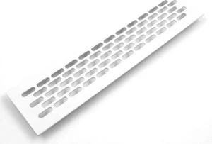Design61 Rejilla Ventilación Aluminio L 245 X H 60MM Salida de Aire en Blanco - Imagen 1 de 2