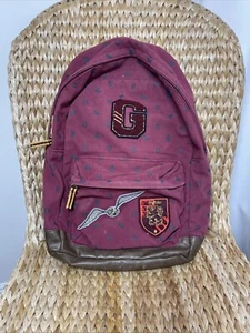 Pottery Barn Teen Harry Potter Gryffindor Canvas Backpack - Picture 1 of 4