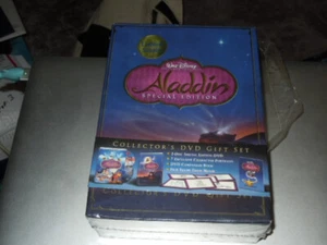 Disney Aladdin Special Edition Collector's DVD Gift Set Ltd 2004 New **SEALED** - Picture 1 of 11