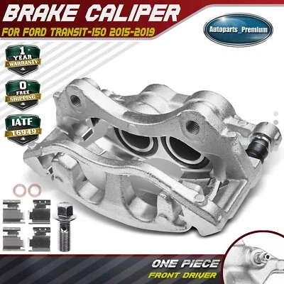 Pinza de freno de disco con soporte para Ford Transit-150 250 350 350HD 15-19 delantera izquierda Foto 1 de 4