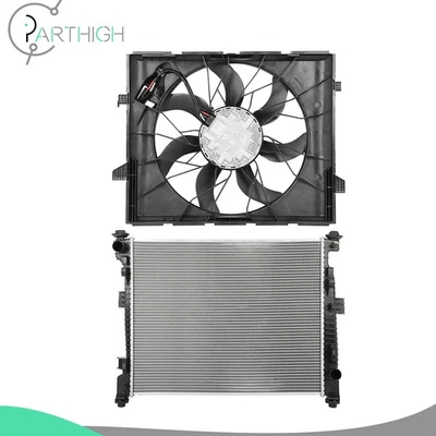 Radiator and Radiator Cooling Fan Assembly Car Part For 2016-2020 Dodge Durango - Imagem 1 de 4