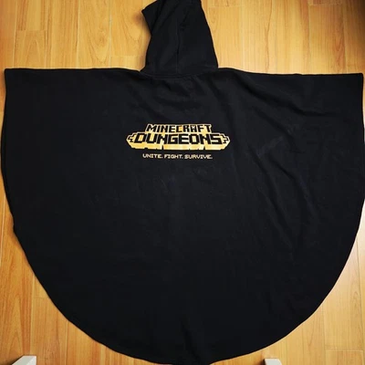 RARE Minecraft Dungeons CLOAK 2-5-6-2-5 Unite Fight Survive Hooded Cape Mojang - Image 1 of 4