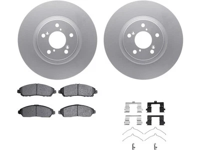 Kit de pastillas de freno y rotor Dynamic Friction 58142QNNF para Honda Pilot 2009-2015 Foto 1 de 2