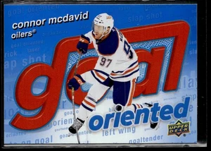 2025-26 Upper Deck Goal Oriented Connor McDavid #GO-11 - Picture 1 of 2