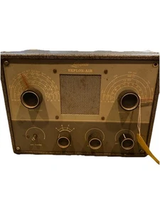 Lafayette Explor Air Short Wave Tube Radio - Zdjęcie 1 z 3