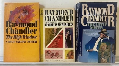 3 Raymond Chandler's Philip Marlowe High Window, Trouble Business, Little Sister - Imagem 1 de 3