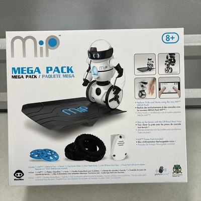 WowWee MiP Robot RC Robot Mega Pack With Off Road Tires Charger Pack NIB - Image 1 of 4