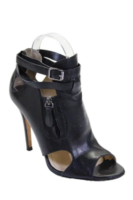 Camilla Skovgaard Mujer Barbero Race Correa Sandalia Tacones de aguja Negro Talla 36,5 EUR Foto 1 de 4