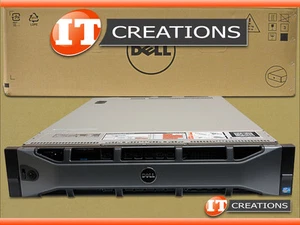 DELL POWEREDGE R820 SERVER 8B TWO E5-4607 2.2GHZ 192GB NO HDD H710P - Picture 1 of 7