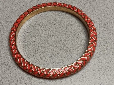 Lilly Pulitzer Enamel Goldtone Bangle Bracelet  - Image 1 of 4