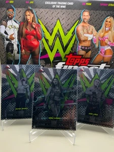 2025 Topps Finest WWE - Common 1-100 + Uncommon / Rare / Insert Buy 3 Get 1 Free - Picture 1 of 180