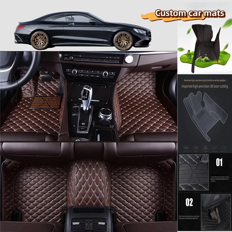 Alfombrillas para coche Alfa Romeo personalizadas hechas a mano para todo tipo de clima de lujo automáticas  Foto 1 de 4