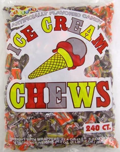 Albert's Ice Cream Chews 240 Count Bag Candy Bulk - Picture 1 of 4