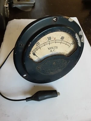 Vintage Weston Direct Current 0-50 VOLTS meter Model 429 - Image 1 of 4
