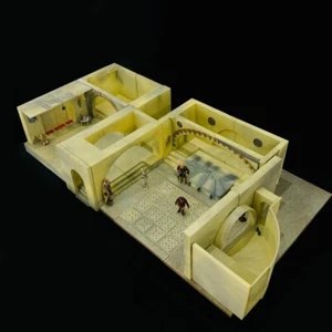 Jabba's Palace Custom Diorama (Large Size) for 3.75 IN (1:18) Figures - Picture 1 of 14