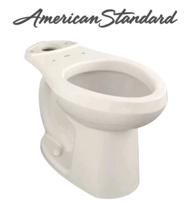 American Standard Colony Chair Height Elongated Toilet Bowl - Linen - Image 1 of 3