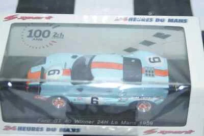 Spark Ford GT 40 Winner 24H Le Mans 1969 1:43 REF 43LM69 - Imagem 1 de 2