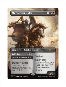 1x Murderous Rider, Frank Frazetta Secret Lair, Borderless Art, MTG NM - Picture 1 of 1