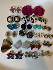 Lot of Vintage Clip On Earrings All Wearable 20 Pairs Total