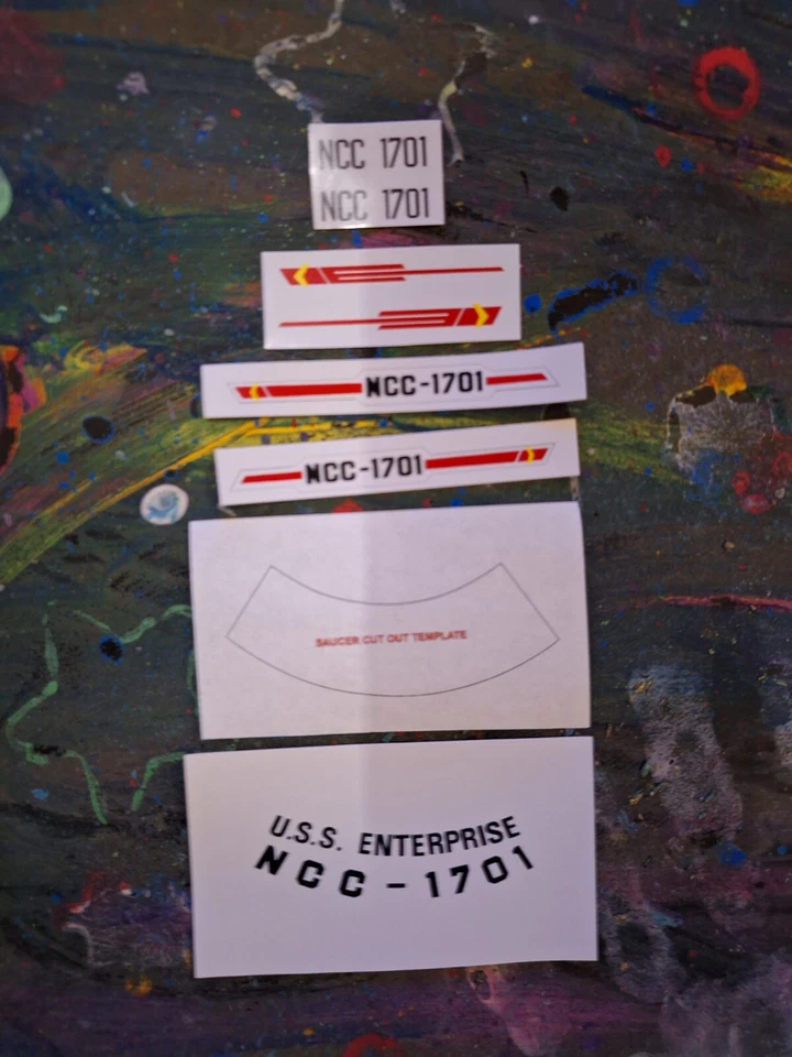 Dinky 358 Star Trek U.S.S Enterprise reprodução toboáguas - Imagem 1 de 1