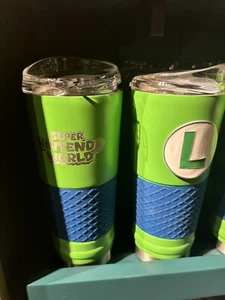 Universal Studios Epic Universe Super Nintendo World Luigi Insulated Tumbler New - Picture 1 of 1