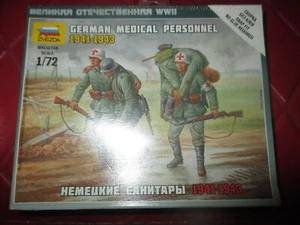 NIP ZVEZDA 1:72 Scale GERMAN Soldiers MEDICAL PERSONNEL - 2012 - Picture 1 of 2