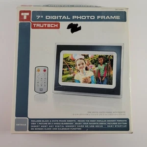 TRUTECH 7" DIGITAL PHOTO FRAME - Picture 1 of 6