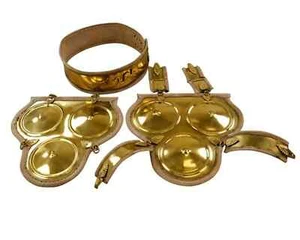 Greek Samnite, Trefoil Cuirass & Belt Medieval Knight Armor Larp cosplay costume - Imagen 1 de 5