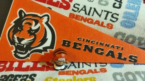 2015 Teenymates Cincinnati Bengals Linebacker (LB/def pose) figure Cover