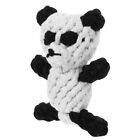 Panda Pet Toy Cotton Rope Cat Chew Molar Toys Teeth Cleaning