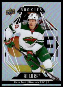 2022-23 Allure #131 Marco Rossi NM-MT RC Rookie Wild 