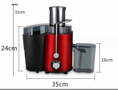 Exprimidor centrífugo doméstico multifuncional exprimidor eléctrico de frutas y verduras Foto 1 de 4