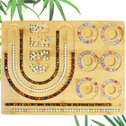Wooden Bead Boards For Jewelry Making Bracelet Measurement Board Diy Design