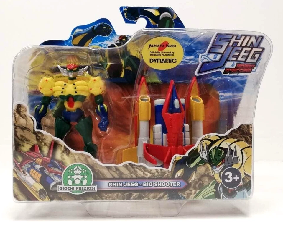 SHIN JEEG + BIG SHOOTER - Serie Shin Jeeg Robot d'Acciaio - G.Preziosi JEE02000( - Immagine 1 di 1