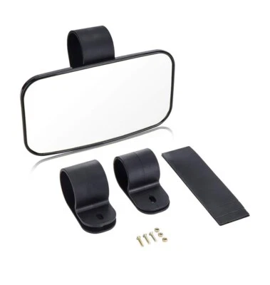 For 1.5"-1.75"-2" Roll Bar UTV Rear View Center Mirror Honda Talon Yamaha YXZ - Image 1 of 4