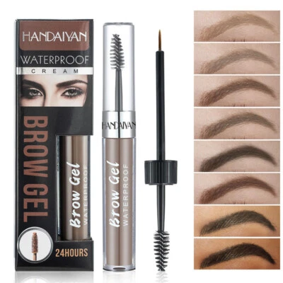 Eye Brow Tattoo Dye Gel Eyebrow Cream With Brush Waterproof Long Lasting Makeup" - Image 1 of 4