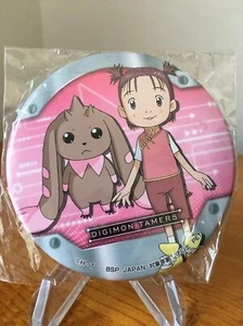 Digimon Tamers Suzie Wong & Lopmon groß 3 Zoll Dosenabzeichen Knopfstift - Bild 1 von 2