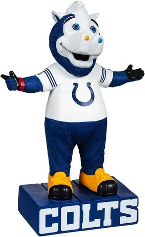 Indianapolis Colts NFL Mascot Totem Statue Cover