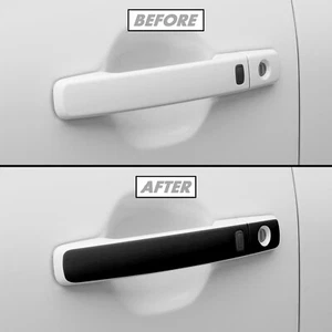 Superposición de acento Blackout para manijas de puerta Nissan Frontier 2022+ - Imagen 1 de 7